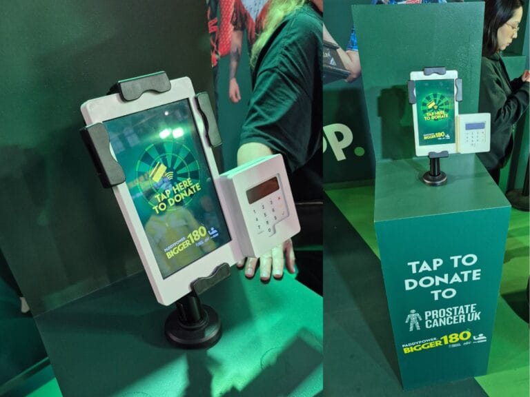 Tap to Donate Branded Fundraising Card Machines