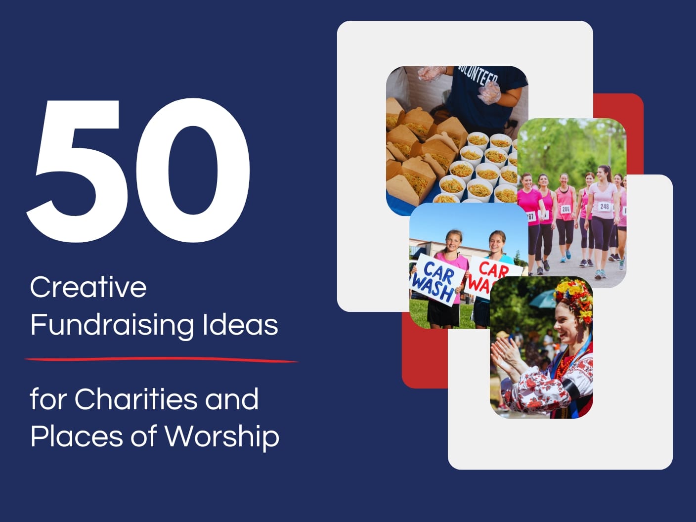 50 creative fundraising ideas for charities and places of worship