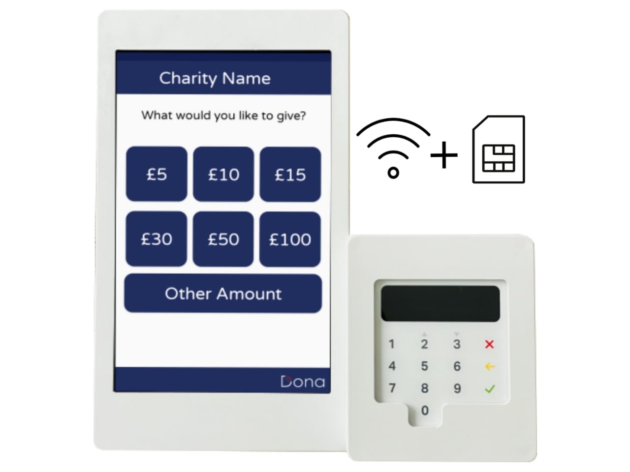 Digital fundraising machines low cost