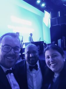 Dona Donations with Barclays teams at the Barclays Entrepreneur Awards 2025