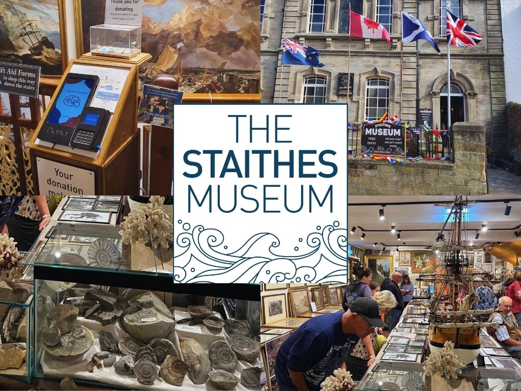 Staithes Museum use Dona Donations